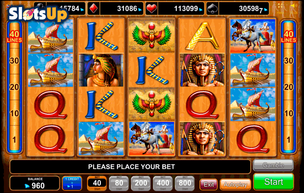 Free online slots treasures of egypt today